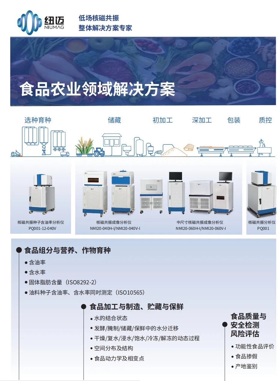农业强国规划下，华体会在线低场核磁技术如何实现 “种子到餐桌” 全周期赋能？